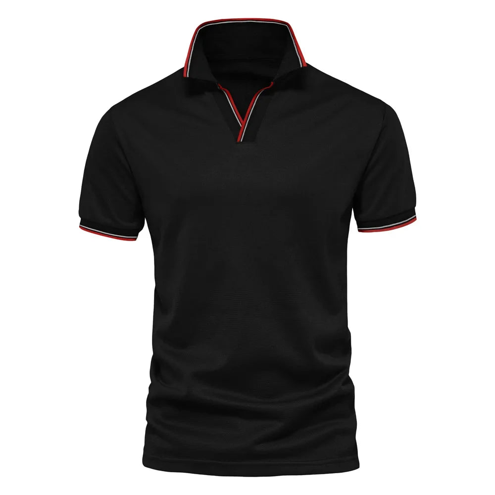 Beeckhoven™ | Heren Polo Met V-hals