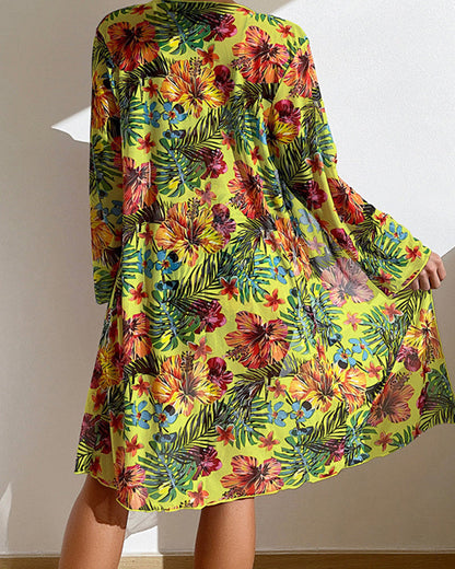 Glenda - Bikini mit Blumenrock