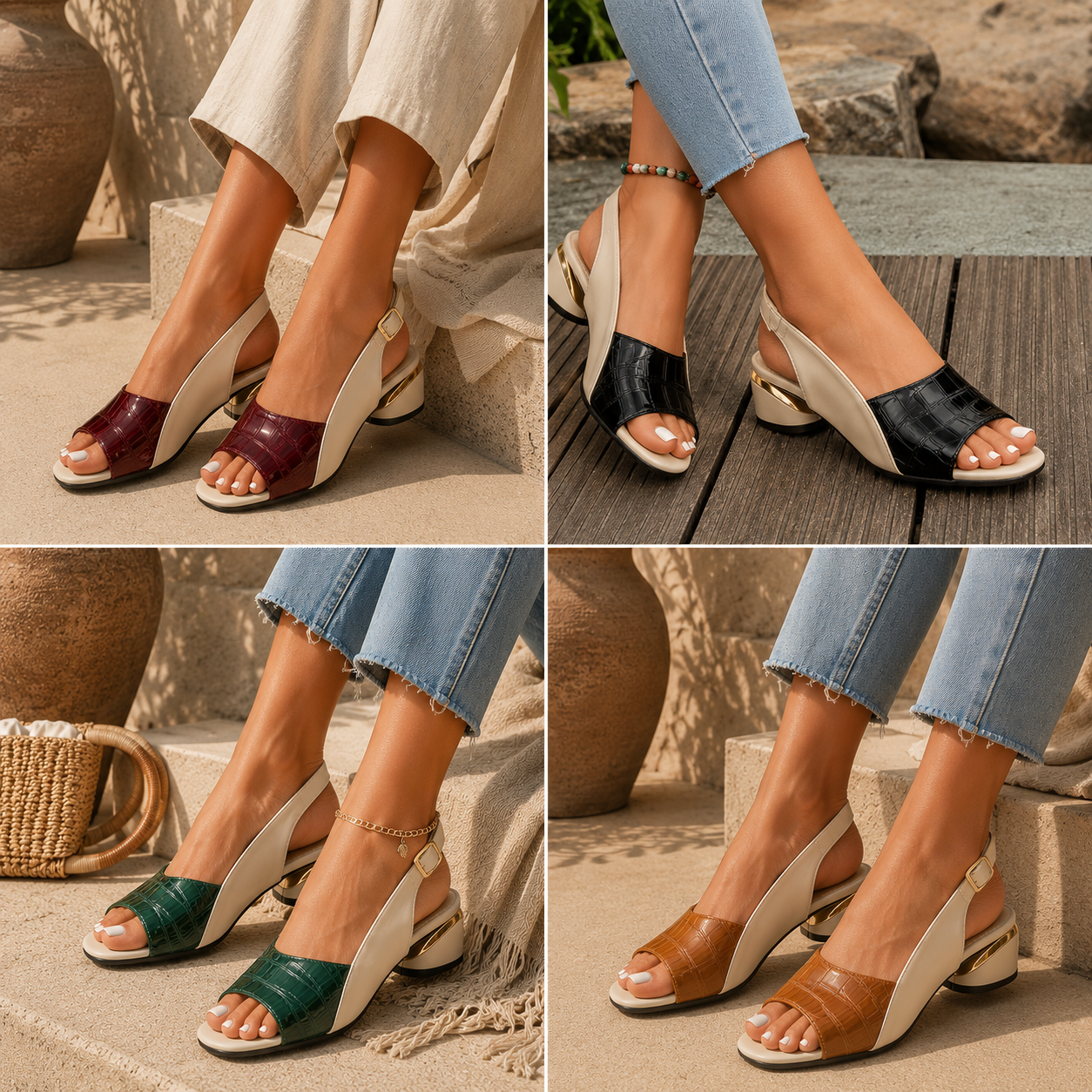 Viv | Elegante comfort sandalen