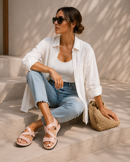 Jane - Comfort sandalen met ondersteunend voetbed