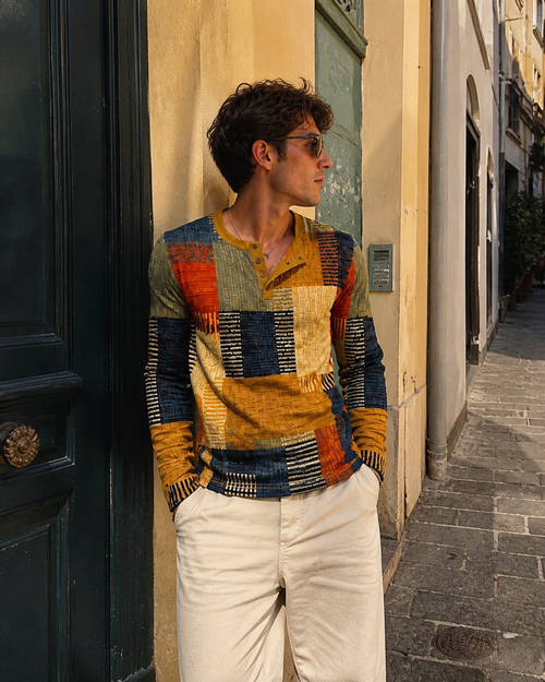 Mason | patchwork hemd