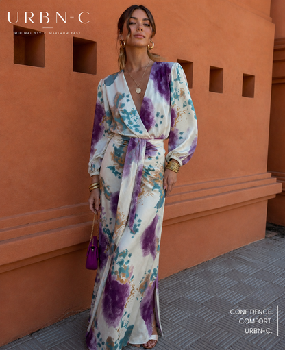 Cisca | tweedelige tie-dye maxi set – moeiteloos chic