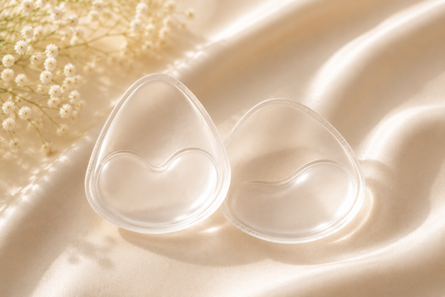 Curve Boost Pads™ | Transparante Siliconen Push-up Inleggers voor Bikini, Badpak & BH