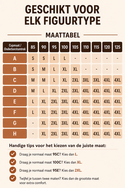 Maya | Naadloze Bandeau BH