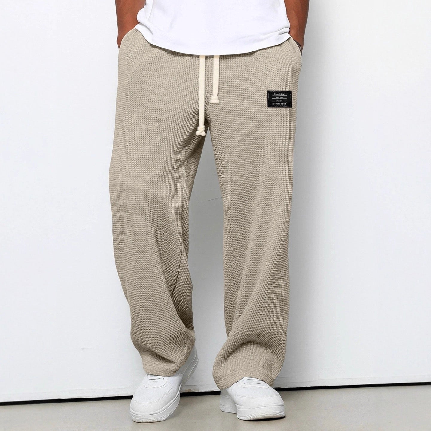 Gerald | Weite Hose mit verstellbarem Bund