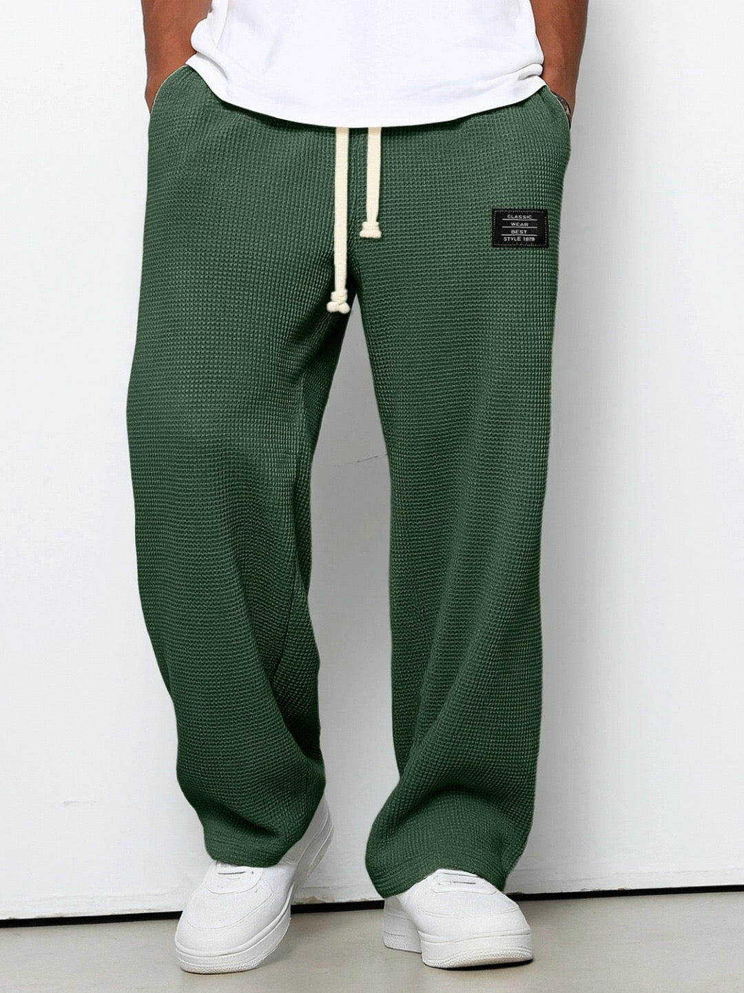 Gerald | Weite Hose mit verstellbarem Bund