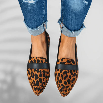 Suède Enkellaarsjes Dames | Puntige Neus Sleehak Casual - Miss Madera