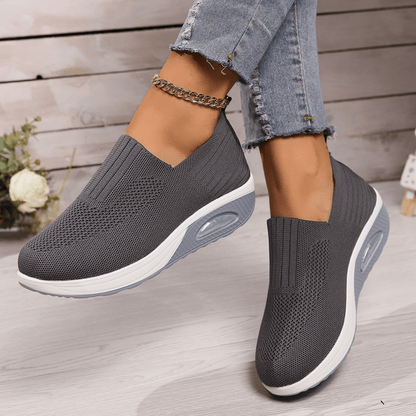 Miss | Sneakers Dames Comfort Instap - Canvas - Miss Madera MIS-1B20A8