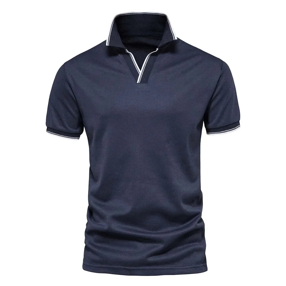 Beeckhoven™ | Heren Polo Met V-hals