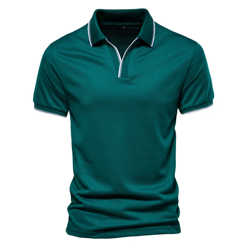 Beeckhoven™ | Heren Polo Met V-hals