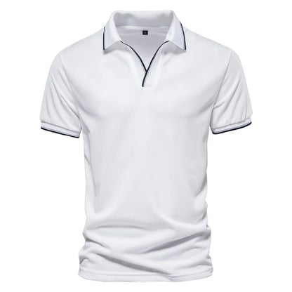 Beeckhoven™ | Heren Polo Met V-hals