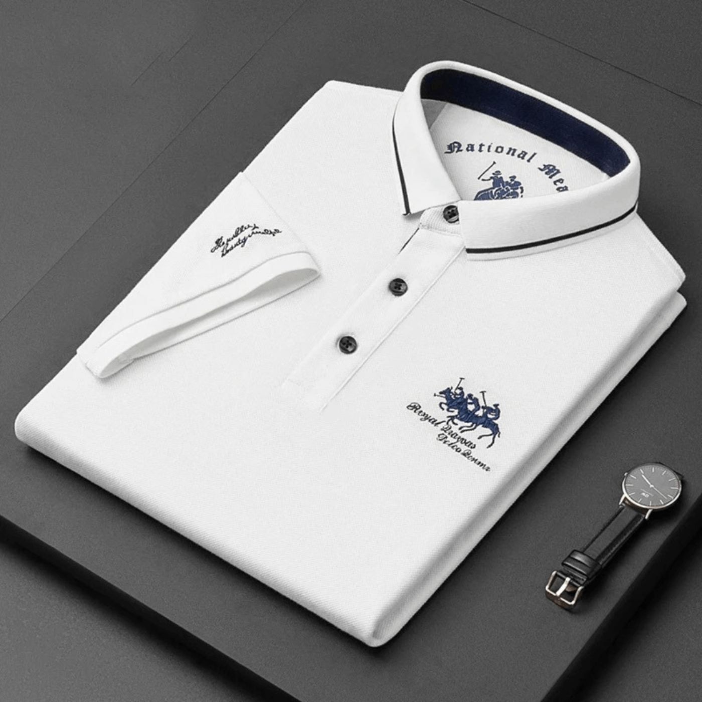 Beeckhoven™ | Luxe Poloshirt met Klassieke Details